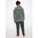 thumbnail image 2 of Pijama Largo Polar Verde Talla 14, 2 of 4