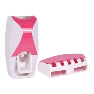 Genérico - Dispensador Automático Pasta Dental + Porta Cepillo Dientes