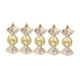 thumbnail image 1 of 5x Adornos Navideños De Bolas De Caramelo Para Decoración Navideña Para Pared, Guirnalda Navideña, Color Champán Y Dorado, 1 of 3