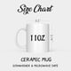 thumbnail image 2 of Juego de 12 tazas de café por sublimación Dmsky, 325 ml, cerámica blanca, 2 of 6