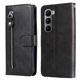 thumbnail image 4 of Funda tipo cartera para Infinix Hot 60i 4G con bolsillo con cremallera y ranuras para tarjetas – Función de soporte Negro, 4 of 5