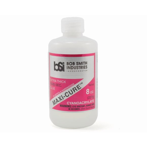 CA Glue Bob Smith Industries Maxi-Cure extragrueso, 240 ml
