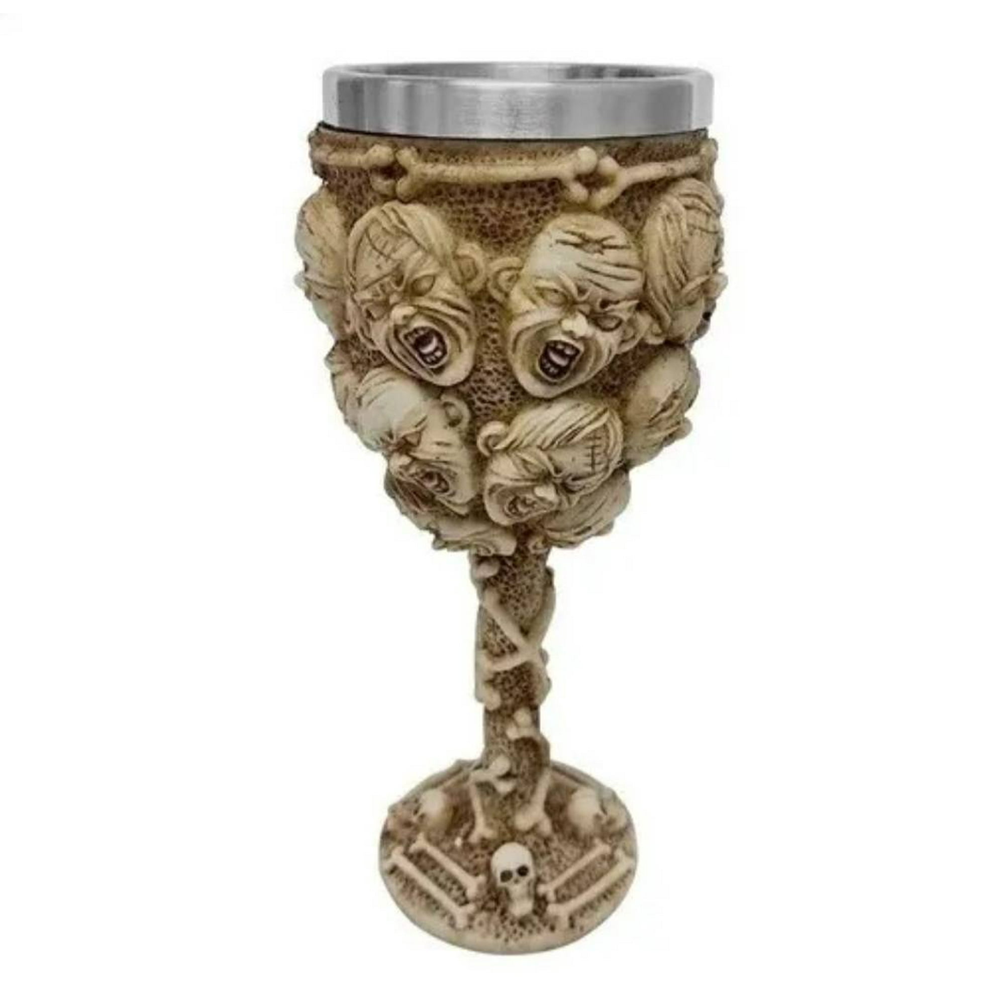 Mundo Eve - Copa Caras Resina Acero Inoxidable A507