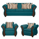 thumbnail image 1 of Juego De Living 3-1-1 MARSELLA Turquesa, 1 of 3