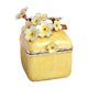 thumbnail image 4 of Caja De Baratijas De Esmalte Artístico, Caja Para Anillos, Pendientes, Decoración Del Hogar, Color Amarillo, 4 of 5