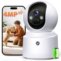 Cámara Interior Yespano Con Batería Ptz 2.5K 4Mp Wifi