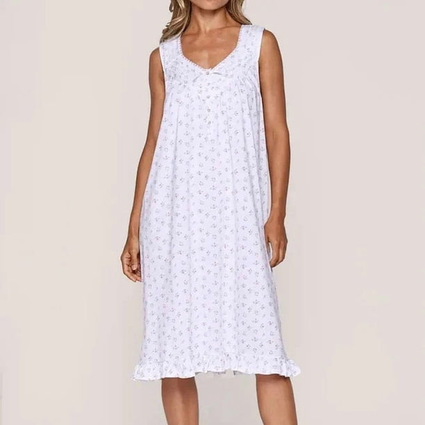Camisa De Dormir Estampada | Frescura Y Confort Natural