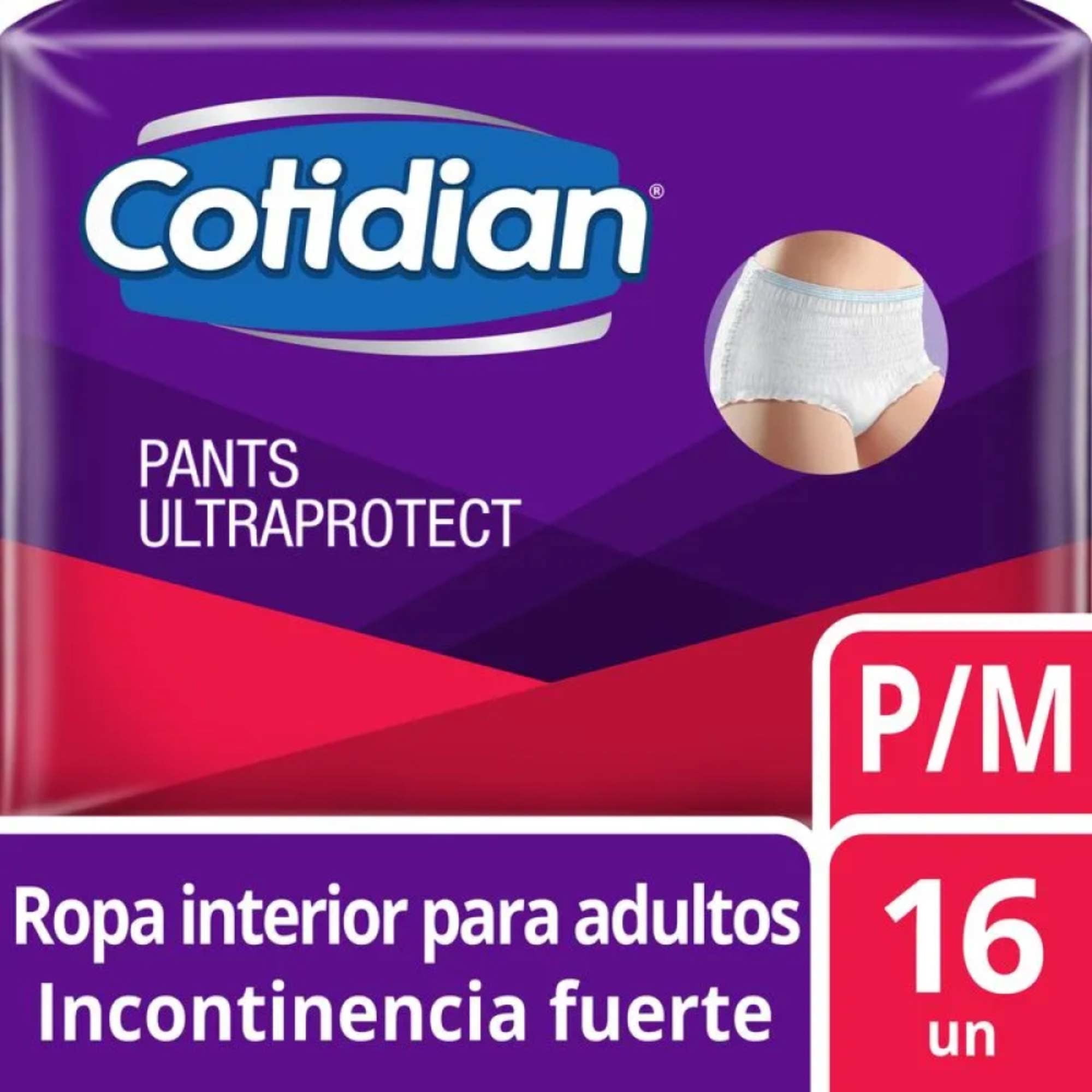 Pañales Pants Adulto Cotidian Ultraprotect P/m