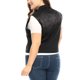 thumbnail image 5 of Chaleco de Mezclilla sin Mangas con Botones para Mujer de Talla Grande Agnes Orinda 3X Negro, 5 of 7