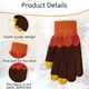 thumbnail image 3 of Guantes mágicos de lana de invierno para mujer con pantalla táctil y forro polar cálido para clima frío., 3 of 5