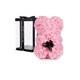 thumbnail image 2 of Oso de Flores Artificiales, Osito de Rosas Rosado, 2 of 3