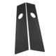 thumbnail image 4 of 2x Car Window B Pillar Cover Trim Sticker Apto Para Tesla Model 3 Stripe, 4 of 5