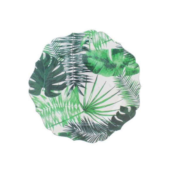 Decoración Hogar Plato Deco D3 33X33X2 cm Redondo Pp