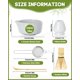 thumbnail image 2 of Set de Batidor de Matcha Jardin Tesoro 5 Piezas 510 ml Blanco, 2 of 8