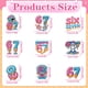 thumbnail image 3 of Set De 36 Topers Para Cupcakes De Cumpleaños 6 Y 7, 3 of 6