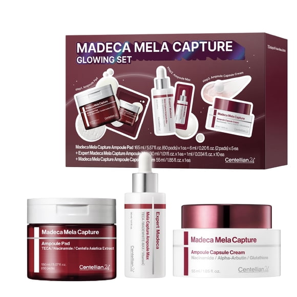Set de Hidratante Facial CENTELLIAN 24 Madeca Mela Capture