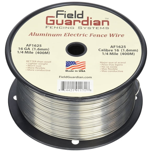 Wire Field Guardian, aluminio calibre 16, 1/4 de milla