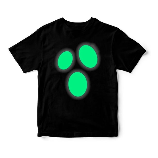 Polera Halloween Ghost Brilla Oscuridad Niñoniña