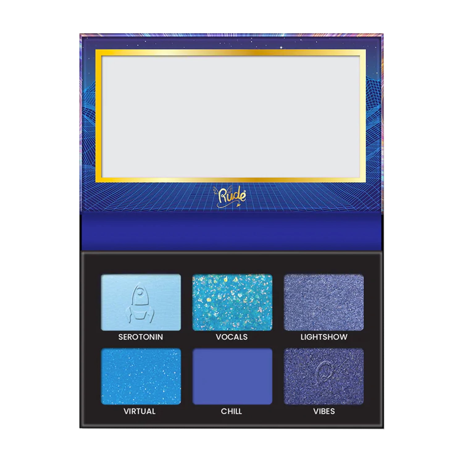 Rude Cosmetics - Paleta De Sombras “future Bass”