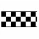 thumbnail image 3 of Borde Rolling Borders Bandera a Cuadros 11.4 cm Borde Negro 4.5 m, 3 of 8