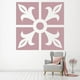 thumbnail image 2 of Decomural Square Fleur De Lis French Flower WS-18086, 2 of 2