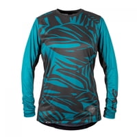 Jersey Tsg Manga Larga Mujer Floral Ocean Depths Negro