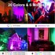 thumbnail image 2 of Stage Lights Onforu, paquete de 2 lámparas LED para lavar la pared, 48 W, RGB, 2 of 8
