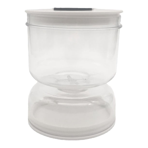 Tarro Transparente Para Pepinillos, Tarro De Reloj De Arena Para Pepinillos, Para Frutas, Ajo, Champiñones, Redondo