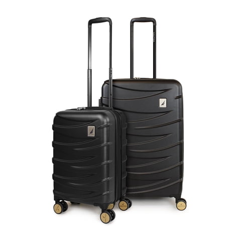 Nautica - Pack 2 Maletas Mónaco S+M Negro