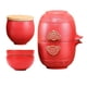 thumbnail image 3 of Juego De Té Portátil Chino, Tetera De Cerámica, Tazas De Té Para Viaje, Paquete De Maceta De Cerámica C, 3 of 5