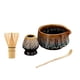 thumbnail image 4 of Juego De Té De Matcha Hecho A Mano Japonés Para Amantes Del Té Tazón Té Mata Utensilios Set Dorado, 4 of 5