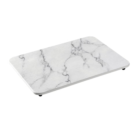 Magideal - Estera De Drenaje Para Fregadero De Secado Rápido, Estera Para Secar Platos, Fácil Limpieza, Vajilla De Diatomita Antideslizante, Estera De Secado Blanco