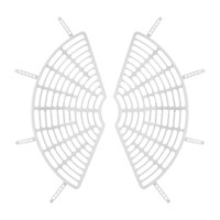 Ioensy - Asiento Trasero Red De Seguridad Protector Duradero Accesorio Protector Portátil Para Bicicleta