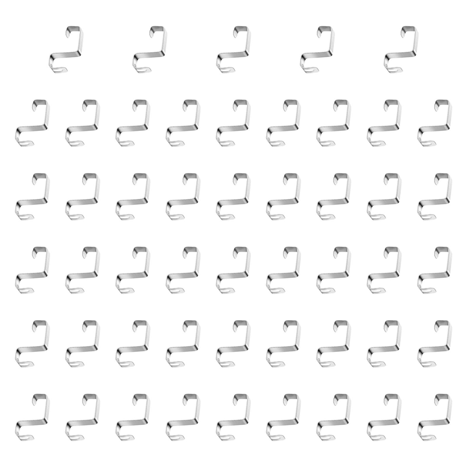 Bothyi - 50 Miniganchos Para Colgar Canaletas, Adornos De Luces Navideñas Para Halloween Y Navidad