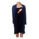 thumbnail image 1 of Pijama Maternal conjunto de bata y camisón Azul Marino - XXL, 1 of 2