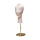 thumbnail image 4 of Cabeza De Maniquí, Estante Para Sombrero, Telas, Modelo De Bloque, Cabeza De Maniquí Para Joyería, Peluca, Sombrero, Color Rosa, 4 of 5