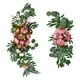 thumbnail image 2 of Granja Flores Artificiales Arco Decoración Colgante Para Dormitorio Ceremonia Vacaciones Rosa, 2 of 5