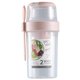 thumbnail image 2 of Recipiente Para Ensalada Taza Rosa, 2 of 3