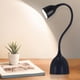 thumbnail image 1 of Lámpara de escritorio para oficina en casa, luz de lectura LED, pequeña lámpara de mesa ajustable de cuello de ganso flexible, lámpara de escritorio que cuida los ojos para dormitorio, 1 of 3