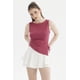 thumbnail image 1 of Polera Mujer Aplicación Con Cordón Magenta, 1 of 4