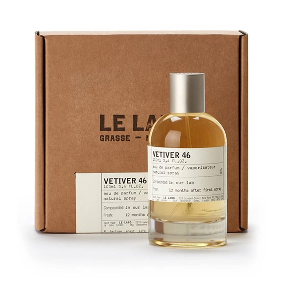 Perfume Le Labo Vetiver 46 Eau de Parfum para hombre, 100 ml