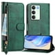 thumbnail image 1 of FOXDOCK Funda Tipo Cartera para Tecno Camon 50 Cuero PU con Cremallera y Correa de Muñeca, Ranuras para Tarjetas, Soporte Plegable, Cierre Magnético, 1 of 5