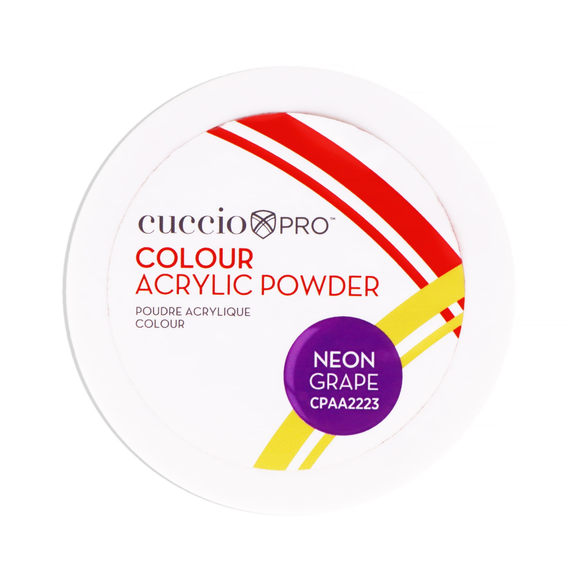 Cuccio Pro - Polvo Acrílico De Color - Uva Neón