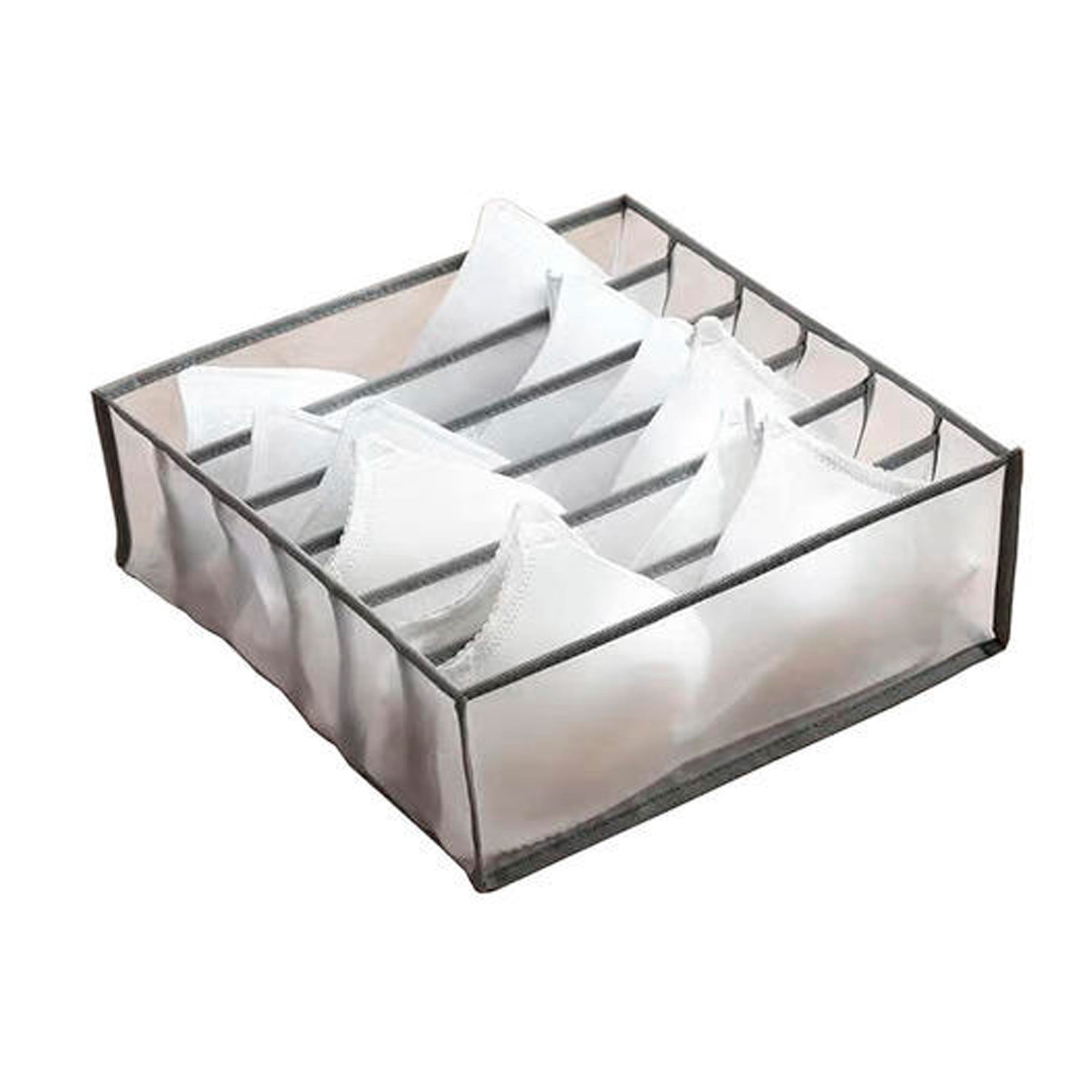 Mgm Importaciones - Organizador Ropa Interior 6 Divisores Plegable Nylon