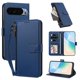 thumbnail image 2 of Funda con Billetera para [Google Pixel 11 Pro XL] con Bolsillo Zipper y Tarjetero Azul, 2 of 6