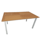 thumbnail image 5 of Mesa de comedor rectangular 160 cm Terraza, Restaurantes, Exteriores Marron, 5 of 6