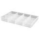 thumbnail image 1 of Caja de exhibición de almacenamiento Bandeja de almacenamiento de joyas Soporte de plástico para anillos Paleta de maquillaje Escritorio, 1 of 7