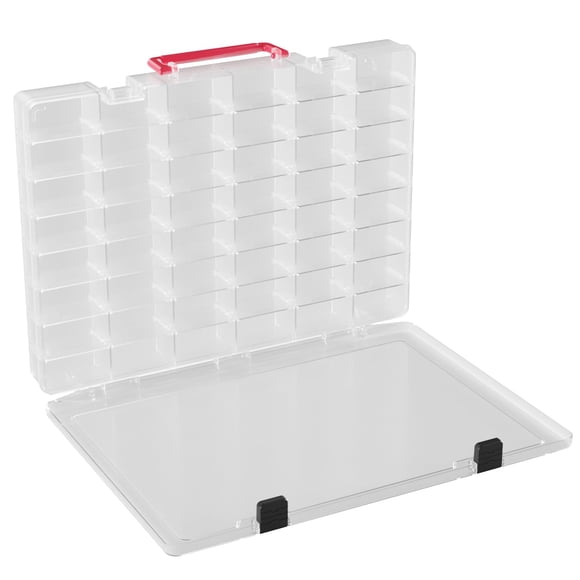 Caja organizadora mini para juguetes AISLE 3 ESSENTIALS con 48 compartimentos