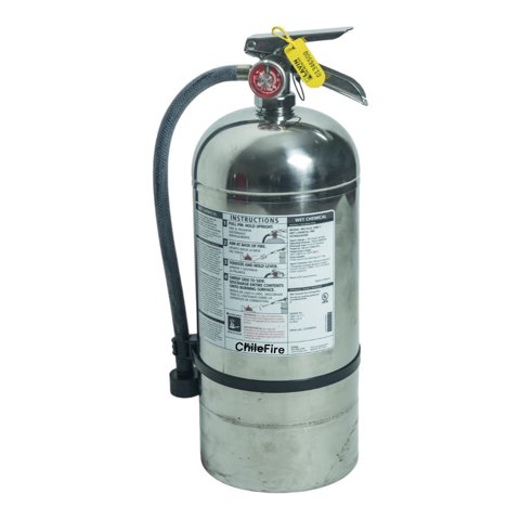 Chilefire - Extintor Clase K , Acetato De Potasio 6 Litros