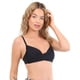 thumbnail image 1 of Bikini estilo sostén drapeado negro Talla S, 1 of 4
